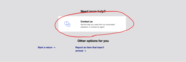 eBay公式からの問い合わせ②