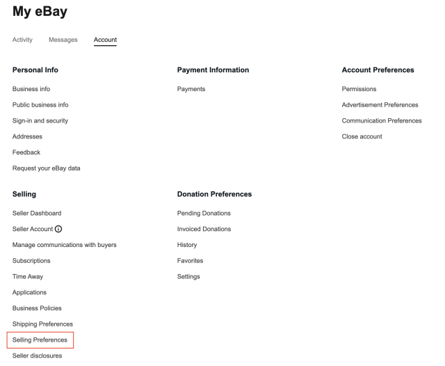 アカウント設定からブロック②