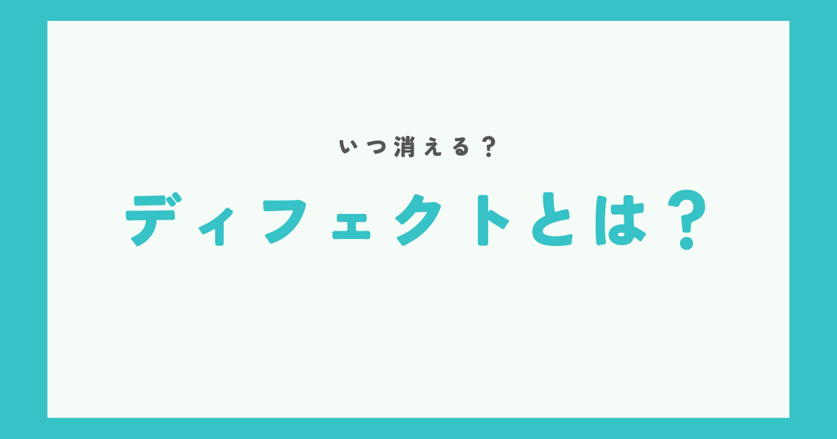 eBayのDefect(ディフェクト)とは？いつ消える？